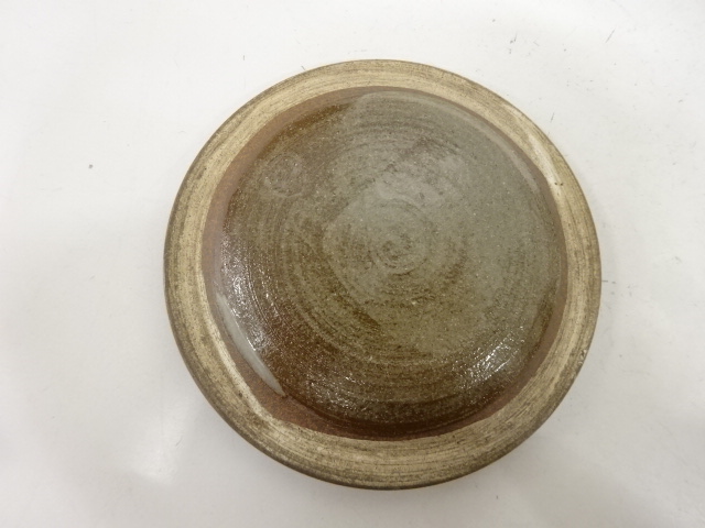  作家物　刷毛目　水指（保護箱付）